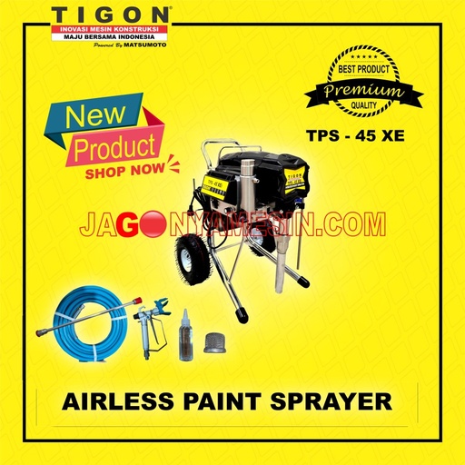 AIRLESS PAINT SPRAYER TIGON TPS-45 XEi Garansi Resmi&SERVICE SENTER