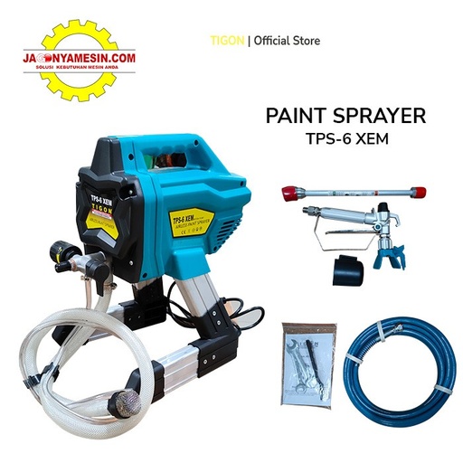 AIRLESS PAINT SPRAYER | MESIN CAT TEMBOK TIGON TPS- 6XEM