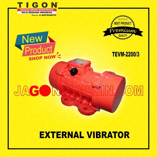 External Vibrator Motor Tigon TEVM- 2200/3