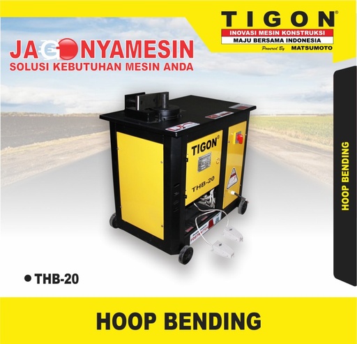 Hoop Bending - Mesin Penenkuk Besi Tigon THB-20