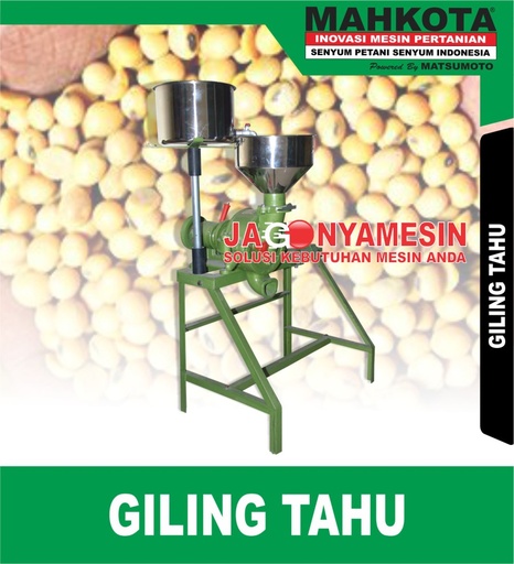 MESIN GILING TAHU DAN KEDELAI MAHKOTA KD-10T ( GARANSI RESMI )