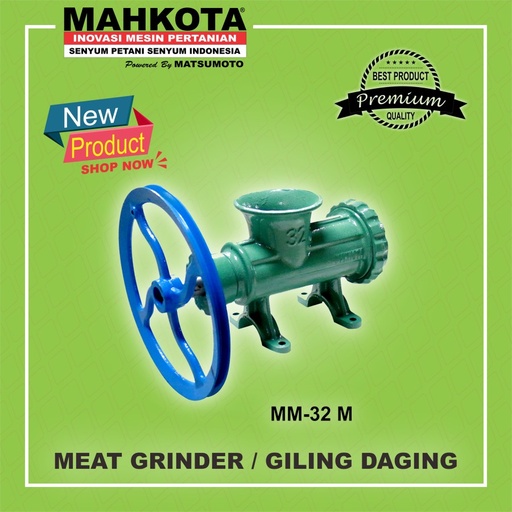 Penggiling Daging MAHKOTA (MM-32M) (GARANSI RESMI)