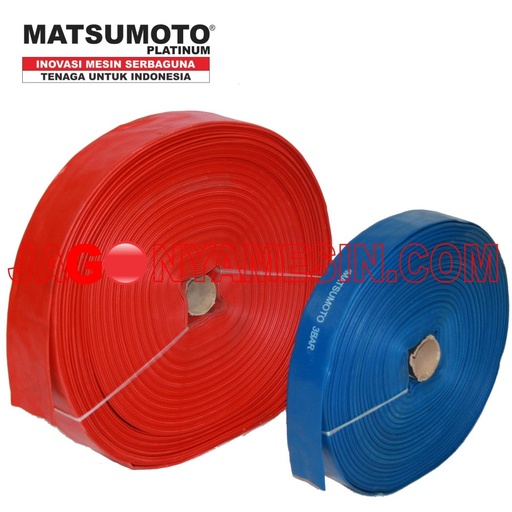 Selang Air Water Hose MATSUMOTO 3 inch 3 Bar 100 M (GARANSI RESMI)