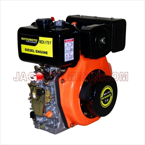 Mesin Penggerak / Air Cooled Diesel Engine MATSUMOTO ( MDX - 186 FA )