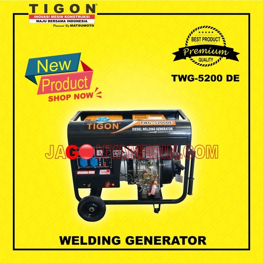 MESIN LAS GENERATOR TIGON (TWG-5200DE)