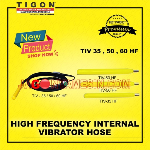 Hose High Frequency Internal Vibrator Hose TIGON (TIV 50 HF)