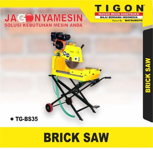 MESIN BRICK SAW TIGON TG-BS35 | GARANSI SERVICE RESMI 1 TAHUN