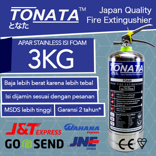 Stainless APAR 3KG FOAM TONATA / Set Komplit