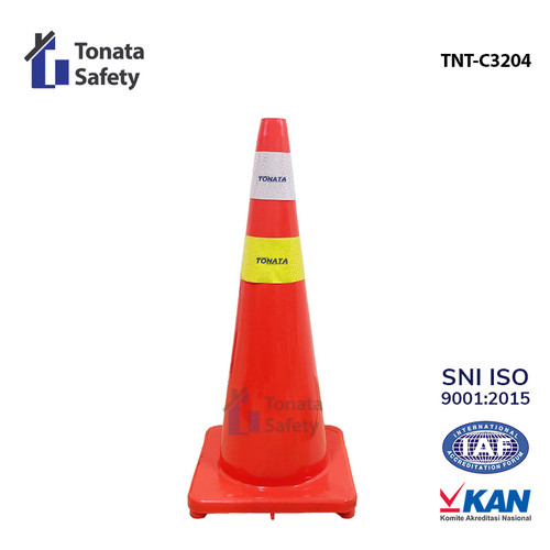 Safety Traffic Cone 90 cm / Kerucut Lalu Lintas Tonata 3.2 Kg