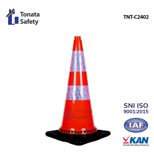 Safety Traffic Cone / Kerucut Lalu Lintas Tonata 2.4 Kg 2,4 Kg