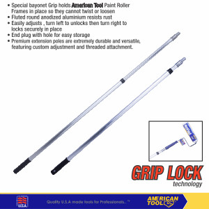 Premium Extension Pole 3 Meter American Tool 8958449