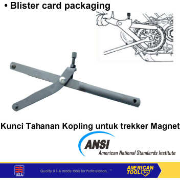 Penahan Treker Magnet &kopling universal (Lurus) American Tool 8958138