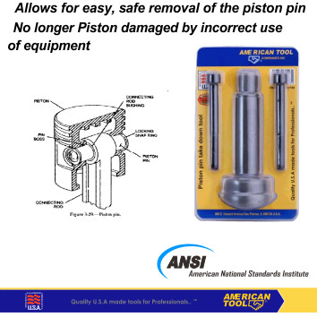 Pembuka Pin Piston / Piston Pin Take Down Tool American Tool 8957769