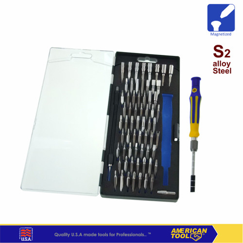 Obeng Magnetik set 64pcs American Tool 8958633