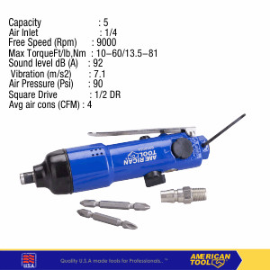 Obeng Angin / Air Screwdriver American Tool 8958054