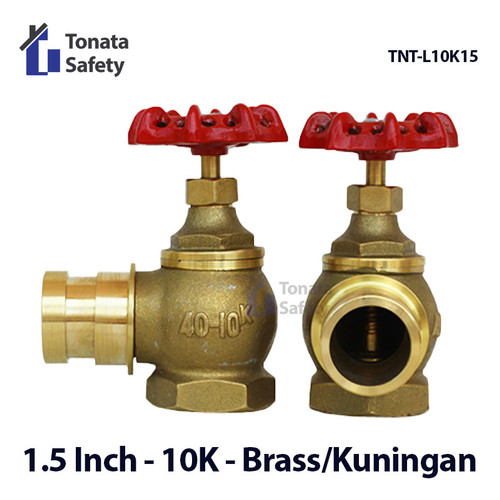 Hydrant Valve 1.5" Kuningan / Brass 10K Machino