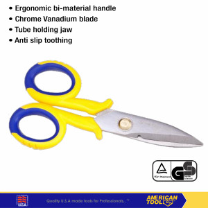 Gunting Elektrik / Electricians Scissor American Tool 8958016