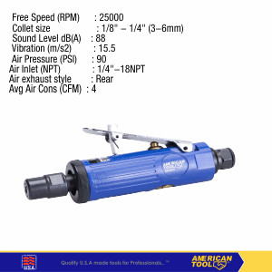 Gerindra Angin Mini / Air Grinder Small Body American Tool 8958057