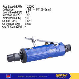 Gerindra Angin / Air Grinder American Tool 8958055