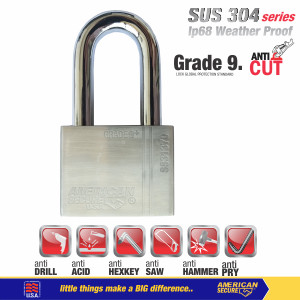 Gembok American Secure 70mm Panjang S831370