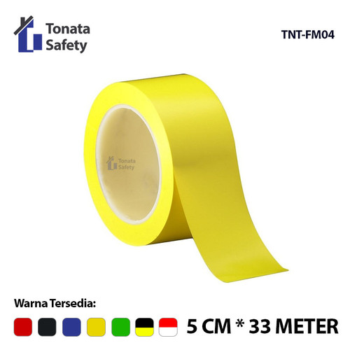 Floor Marking Tonata / Lakban Kuning / 5 cm x 33 m