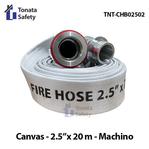 Fire Hose Canvas Tonata / Selang Pemadam 2.5" x 20m / 20 m