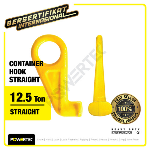 Container Hook Straight 12.5 Ton POWERTEC