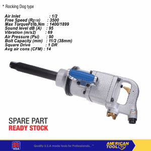 Air Impact Wrench 1'' Heavy Duty American Tool 8958155