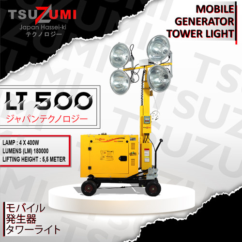 Tower Light Generator 4 x 400 watt Tsuzumi LT500 Tsuzumi Japan