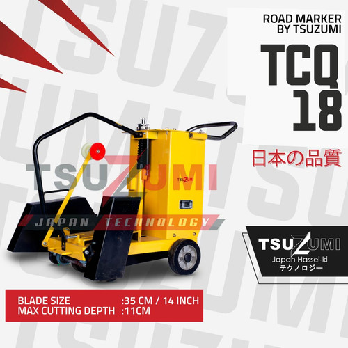 Asphalt Cutter TCQ-18 100% Original Tsuzumi