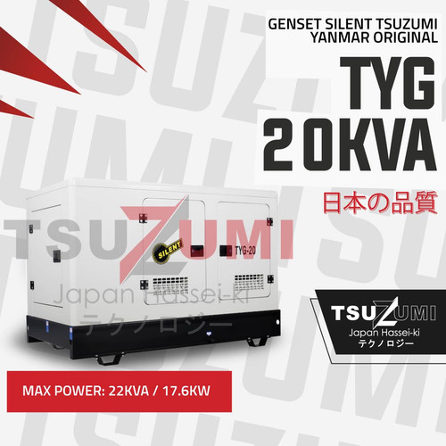 Genset Yanmar TYG 20 KVA