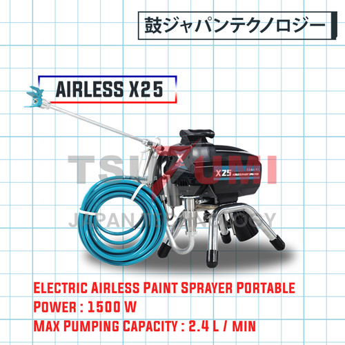 Paint Tools Tsuzumi Airless X25