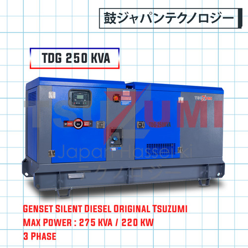 Genset Super Silent TDG 250 KVA