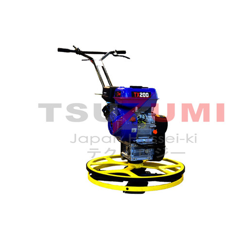 Mesin Power Trowel Mini 60 cm PT24 + Engine Bensin Tsuzumi TX200