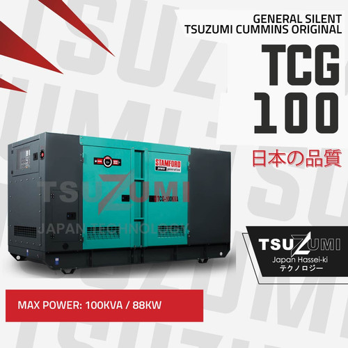 Genset Cummins TCG 100 KVA Tsuzumi