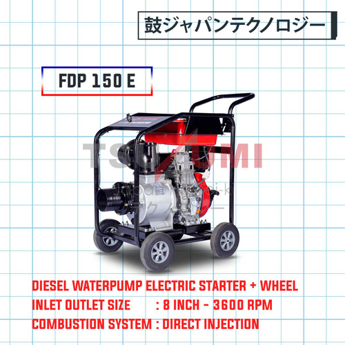 Mesin Pompa Air Diesel FAW-VW FDP 150E