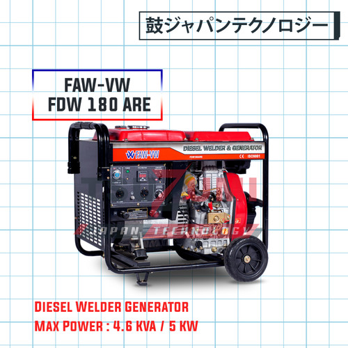 Genset Las Diesel FAW-VW FDW 180 ARE