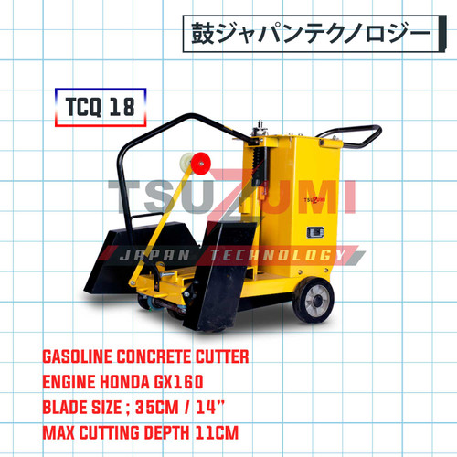 Asphalt Cutter Tsuzumi TCQ-18