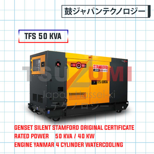 Genset Stamford Original TFS 50 KVA by Tsuzumi