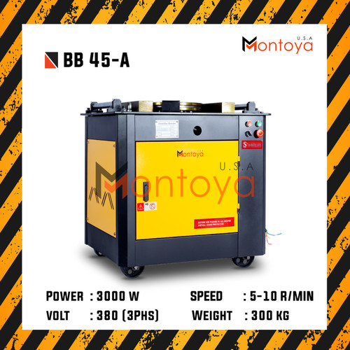 Bar Bender Electric Pembengkok Besi Ulir Montoya BB 45 A