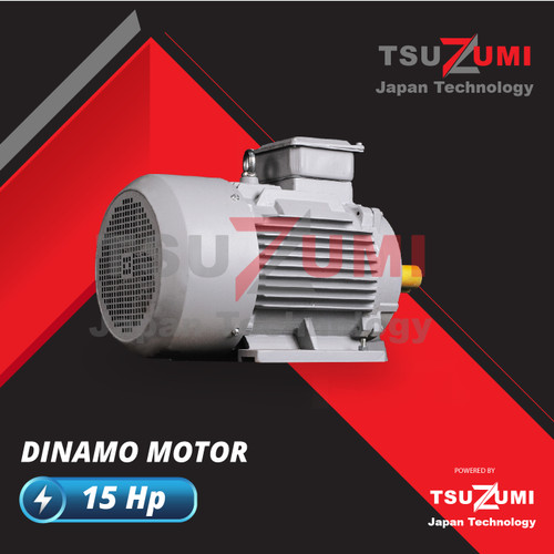 Dinamo Motor Electric 3 Phase - 15 hp 380 Volt - 100% Tembaga Original