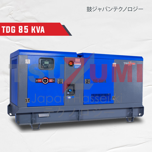 Genset Silent 64000 Watt TSUZUMI Heavy Duty TDG 85