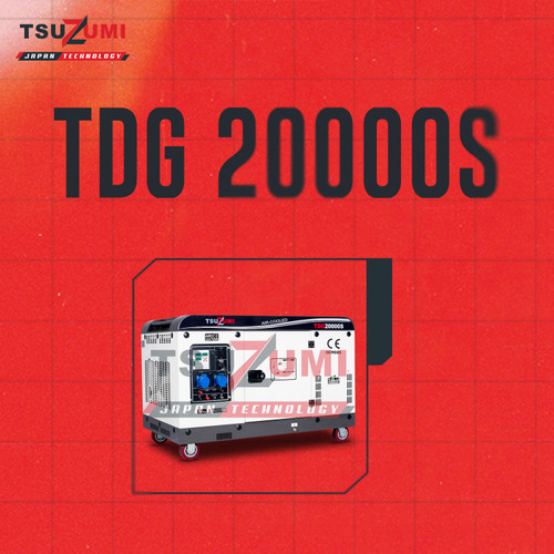 Genset TDG 20000 S-1 by Tsuzumi Japan Silent Generator