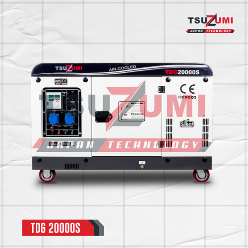 Genset 20 KVA Tsuzumi Japan Generator TDG 20000 S-1