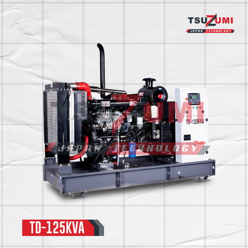 Genset 125 KVA TSUZUMI 100000 watt Powerfull TD 125 KVA