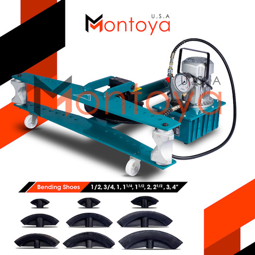 Hydraulic Pipe Bender Alat bengkok tekuk Pipa uk 1/2 - 4 inch Montoya