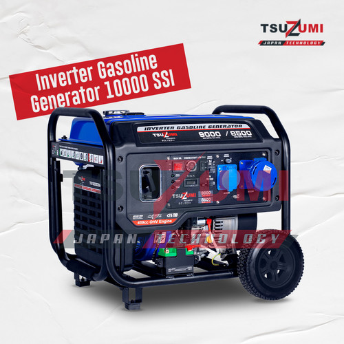 Genset 10 kva Semi Silent Inverter Gasoline TSUZUMI TG 10000 SSI 8500w