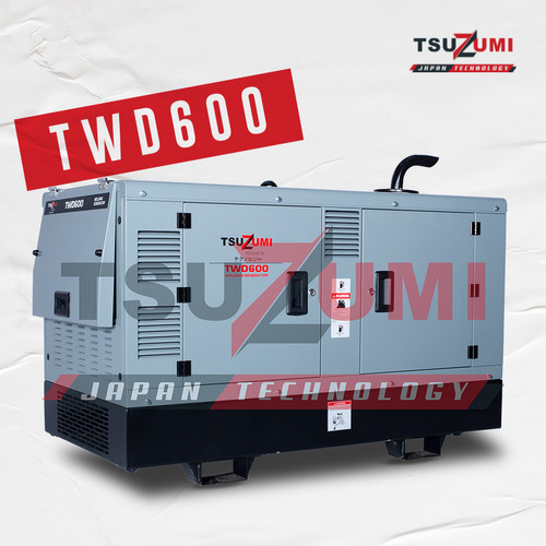 Genset Las 600 A ampere 30000 w diesel TSUZUMI JAPAN TWD600 500 A DP