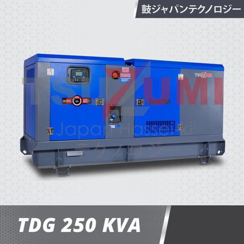 Genset Silent TDG 250 KVA 220000 Watt Super Silent and Heavy Duty