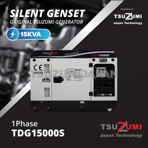 Genset Silent 15 KVA 12000 Watt TDG 15000S